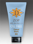 D ZOP SPF-30 / PA+++  Tinted Dark 301